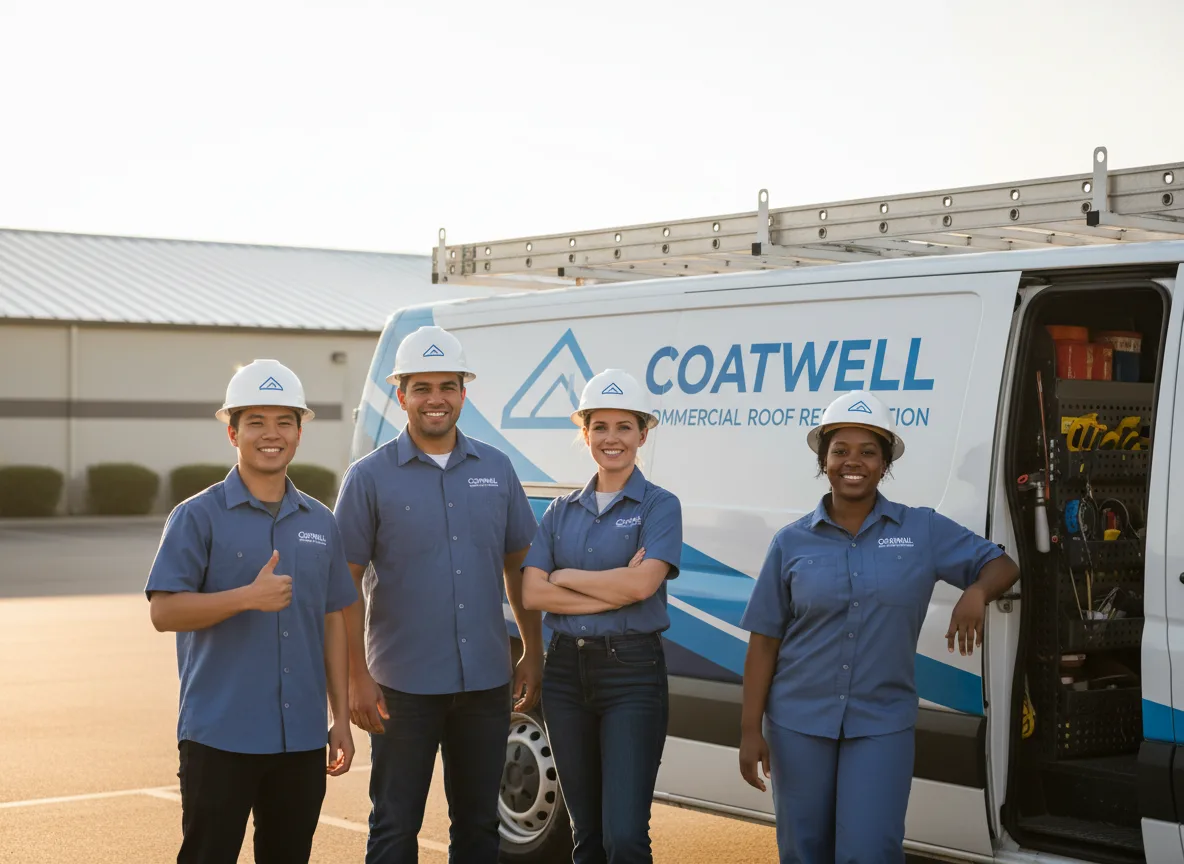 Commercial roof coating company in Adel, GA